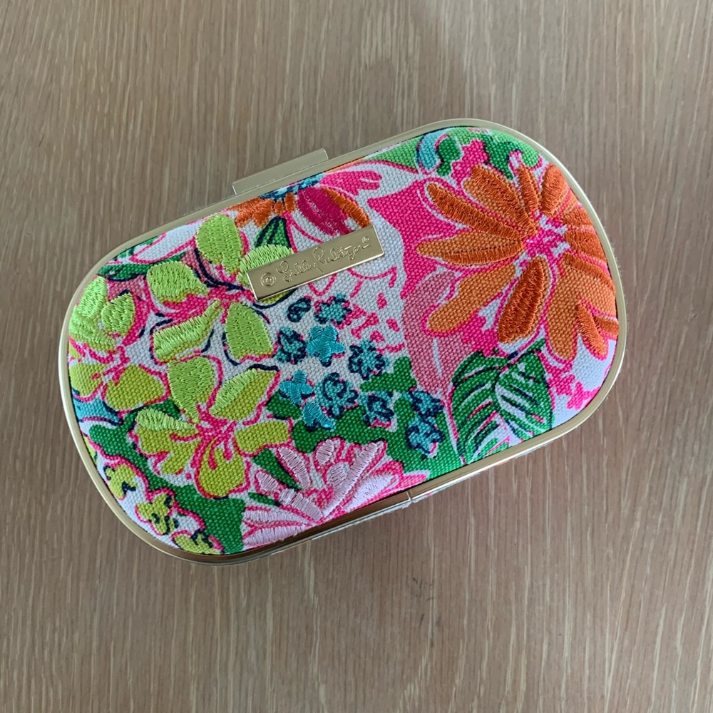 Lily Pulitzer for target embroidered clutch